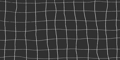 Minimalistic textured background, noisy gritty effect. Fashionable checkered banner in grunge style, curved pencil crosshatch lines on dark background. vector