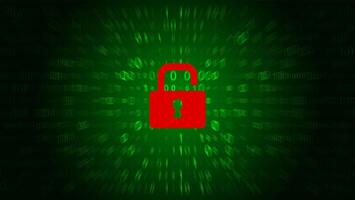 Abstract futuristic cyberspace with binary code. Matrix background vector