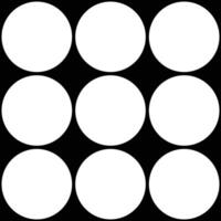Dot pattern seamless background. Polka dot pattern template Monochrome dotted texture modern seamless vector