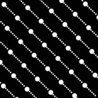 Halftone black polka dots pattern on white background, minimalist abstract wall, arranged in diagonal lines, Black and white doted texture background. vector