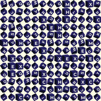 pattern letters alphabet pattern. cube alphabets. typography banner. bold font. Childish style capital letters.