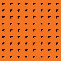 Halloween Checkerboard Patterns Set. Retro Groovy Grid Background in 1970s Style. Y2K Wavy Print in Orange and Black Colors for Textile, Wrapping Paper, Wallpaper, Web Design and Social Media vector