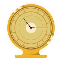 A clock on a stand image vector