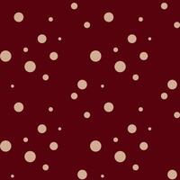 Christmas New Year. Abstract geometric background of black dots. Seamless pattern for print, wrapping paper, wallpaper, wallpaper, textile, fabric. Trendy dot texture. vector