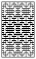 a black and white pattern with a black and white pattern. vector