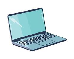 Laptop computer icon illustration design vector