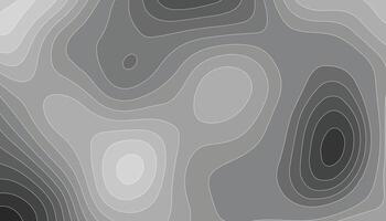 Paper cut multi-layer gray color texture. Abstract modern geometric shape. Topography map concept. Abstract background with circles. vector