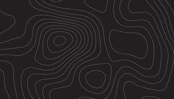 Abstract wave background. Topographic pattern background. Brown curve lines on chocolate color background vector