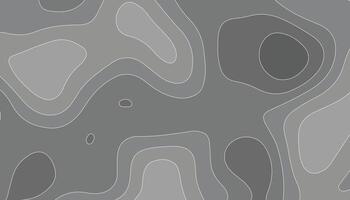 Paper cut multi-layer gray color texture. Abstract modern geometric shape. Topography map concept. Abstract background with circles. vector
