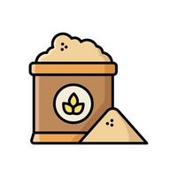 flour icon design template simple and clean vector