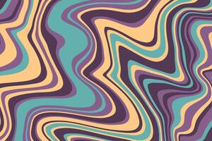 Abstract psychedelic groovy background. . vector