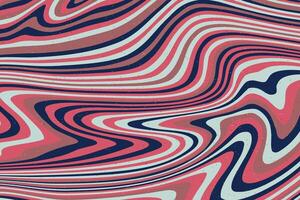 Abstract psychedelic groovy background. vector