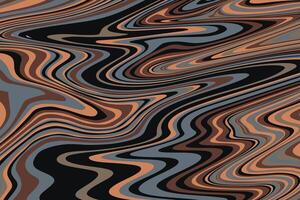 Abstract psychedelic groovy background. . vector