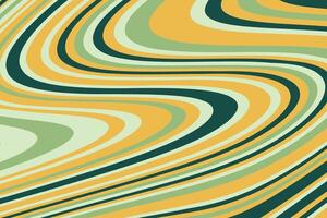Abstract psychedelic groovy background. vector