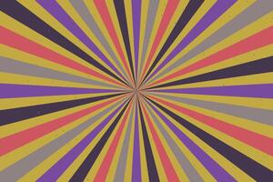 Abstract psychedelic groovy background. vector