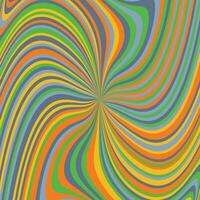 Abstract psychedelic groovy background. vector