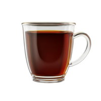 Cup of Black Coffee AI-Generative png