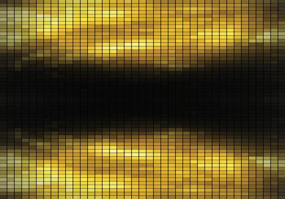 golden Halftone dot pattern geometric Gold Comulus cloud
