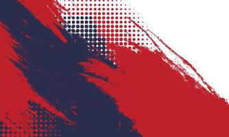 Abstract grunge brush stroke textured background vector