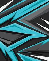 Abstract modern geometric lines background for extreme jersey team, racing, game, etc vector