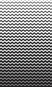Black and white abstract zig zag lines background vector