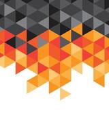 Abstract geometric triangle pattern modern background vector