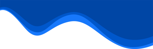 Header shape for website and border for banner. Abstract design element for template. Curve divider for bottom section and separator. Simple graphic form for background of presentation. png