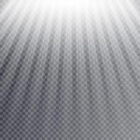 Light flare special effect with rays of light and magic sparkles. Glow transparent light effect set, explosion, glitter, spark, sun flash. vector