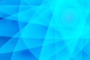 Abstract blue background with smooth lines and highlights. vector