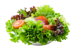 Fresh Green Salad with Tomatoes and Onion png