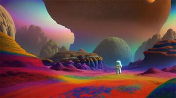 Explore life and natural resources on a new planet as a reserve pilot ventures deep into space for a groundbreaking mission to find untouched minerals. video