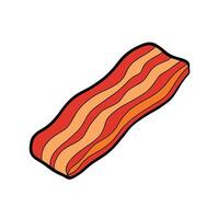 Bacon Isolated on a Transparent Background vector