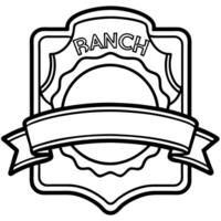 Bacon ranch wrap blank templated vector