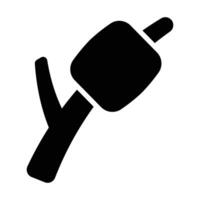 Simple Marshmallow solid icon. The icon can be used for websites, print templates, presentation templates, illustrations, etc vector