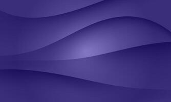 Purple texture 3D papercut layers in gradient banner. Abstract paper cut art background. wave purple. vector