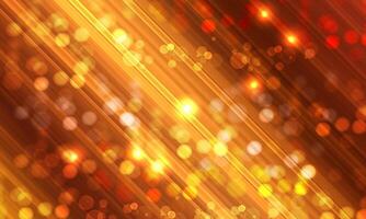 abstract color stripe diagonal lines light on dark background. blur light. shiny gold light sparkle. vector