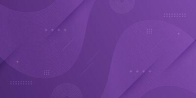 Abstract purple gradient illustration background with simple pattern. Cool design. vector