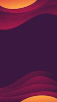 A fluid abstract background with red and orange gradient waves, perfect for creative and professional use vector
