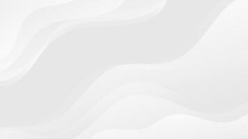 White abstract gradient wave background, perfect for adding a clean and modern touch to your designs vector