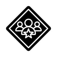 Leadership Lane icon line illustration vector