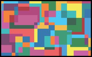 Multicolor abstract rectangle composition background. Use for wallpaper, print art, presentation backgrounds, posters, flyers, and book illustration. vector