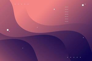 Modern Background with gradient peach and navy vector