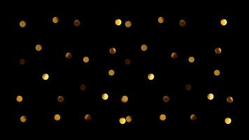 Confetti for Party Celebration, Stock Overlay 4k Animation , 3D Motion Graphics loop Animation, with Chroma key, Alpha Channel, High Resolution, Black and Green Screen Background video