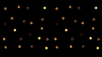 Confetti for Party Celebration, Stock Overlay 4k Animation , 3D Motion Graphics loop Animation, with Chroma key, Alpha Channel, High Resolution, Black and Green Screen Background video
