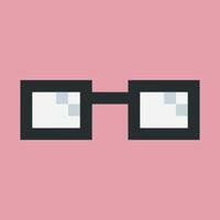 Artistic Frame Designs glasses pixel art vector