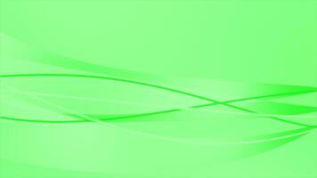 green color modern wavy pattern abstract design geometrical background video