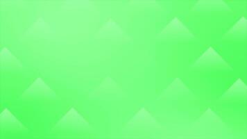 Green color multiple square shapes appearing and disappearing design abstract geometrical loop able background video