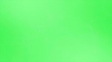 Green color circular dots design simple and elegant half tone pattern loop able background video