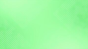 Green color grid design box pattern abstract geometrical loop able futuristic background video
