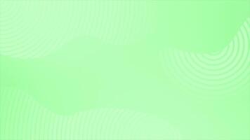 Green color repeating lines design abstract wavy pattern complex geometrical loop able background video
